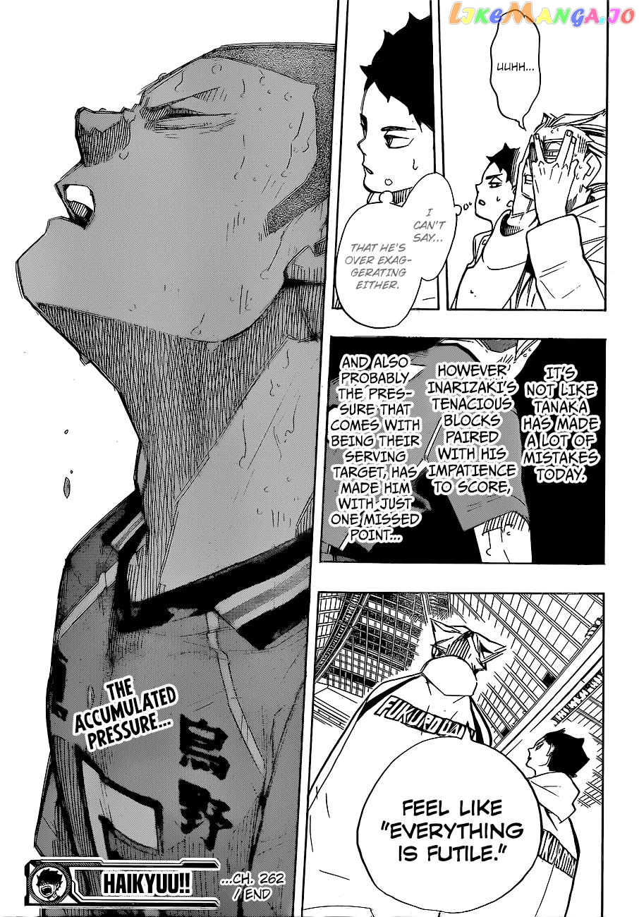 Haikyuu!!, Chapter 262 image 22